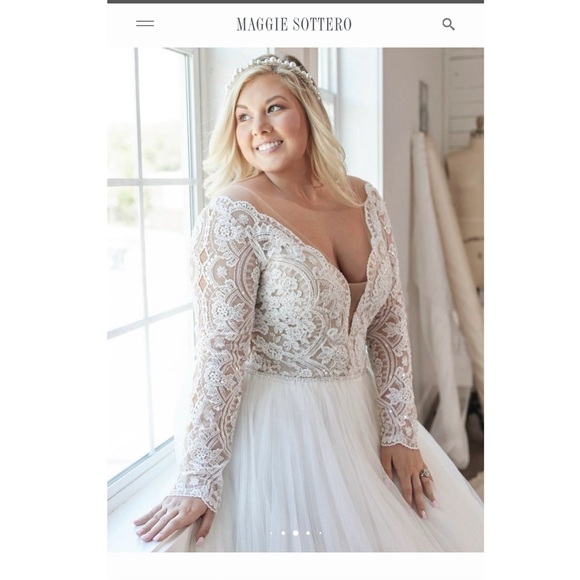 Maggie Sottero Mallory Dawn Ballgown - Picture 9 of 12